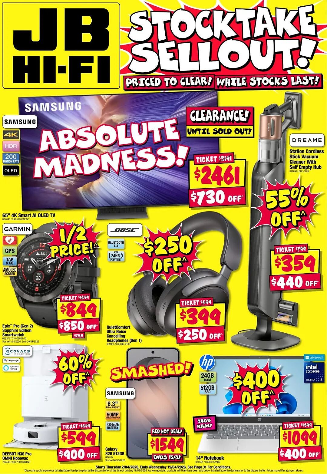 【JB Hi-Fi】最新一期 优惠目录（组图） - 2