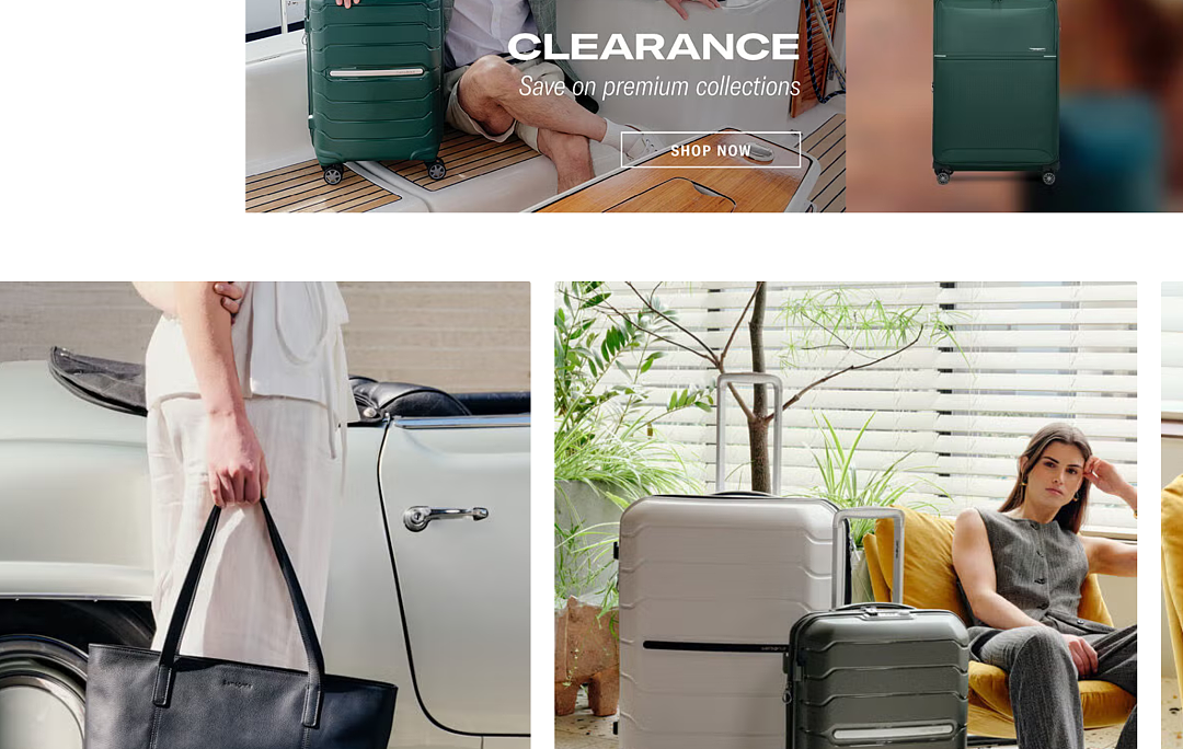 来了！【Samsonite 新秀丽】箱包 季中折上折特卖（组图） - 2