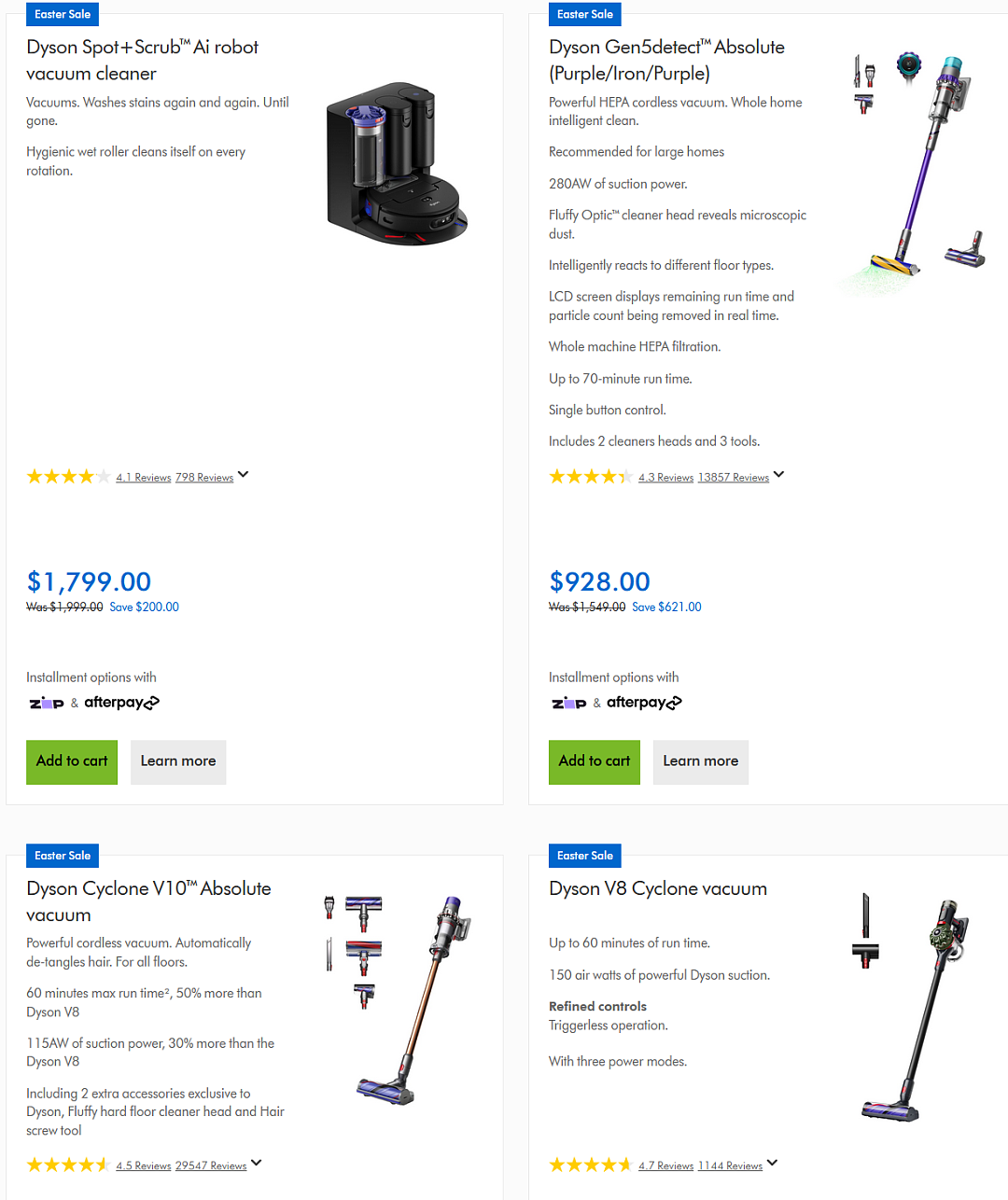 好机会!【Dyson】澳洲官网 最新折上折(组图) - 1
