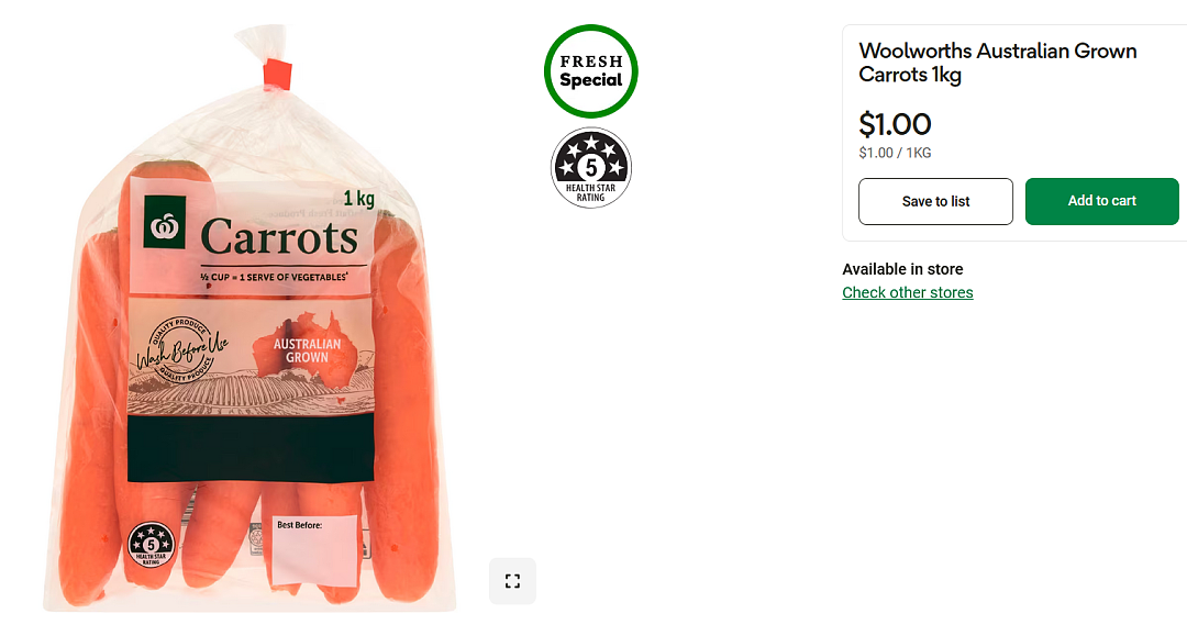 好吃的原味蔬菜干半价！【超市】Woolowrths & Coles 近期 优惠目录（组图） - 3