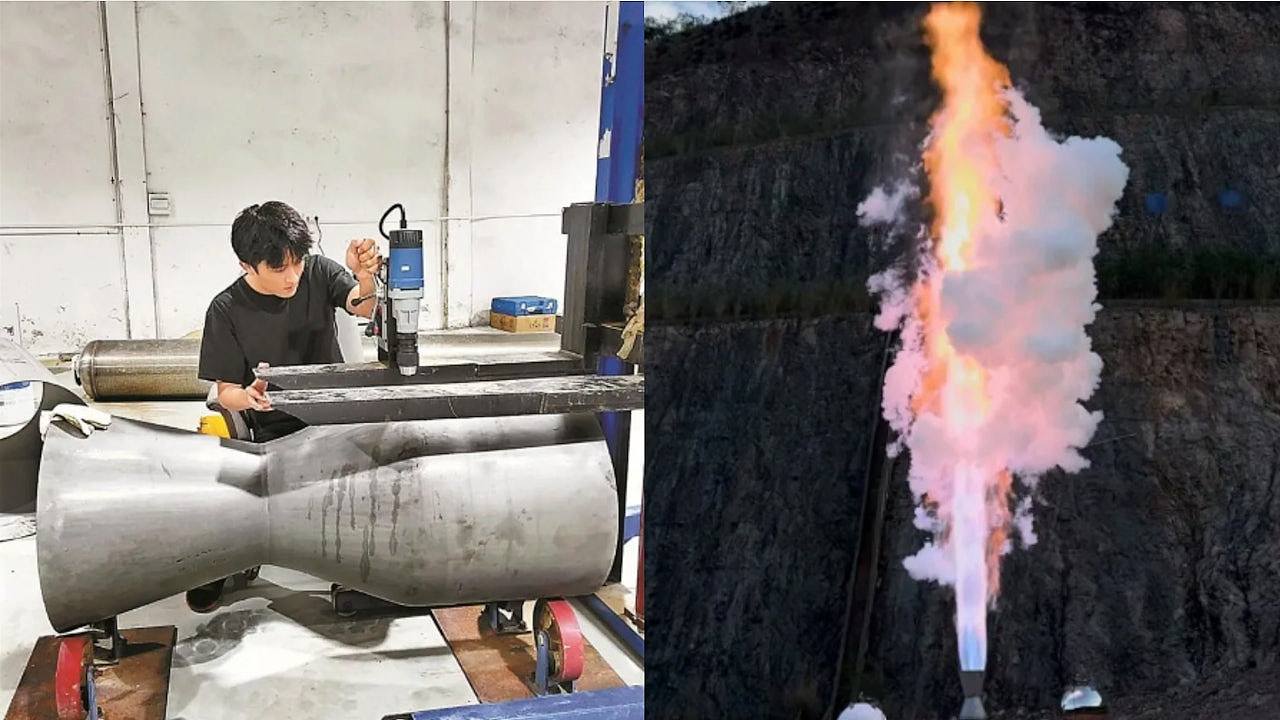 中国版Elon Musk!深圳95后年轻人自制火箭发射升空(组图) - 1
