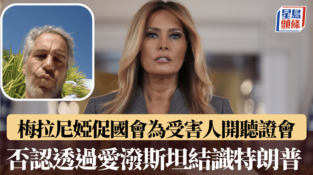 爱泼斯坦案:梅拉尼娅罕发声明撇清关系非透过他结识特朗普(组图) - 1