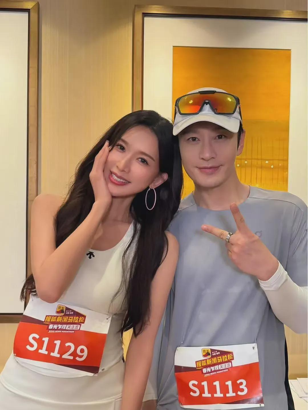 【美女】51岁林志玲跑马拉松，身材火辣状态超好，网友：被美晕了（组图） - 3