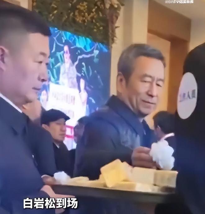 陈丽华告别仪式，马德华掩面哭泣，朱军白岩松胸前戴白花悼念（组图） - 5