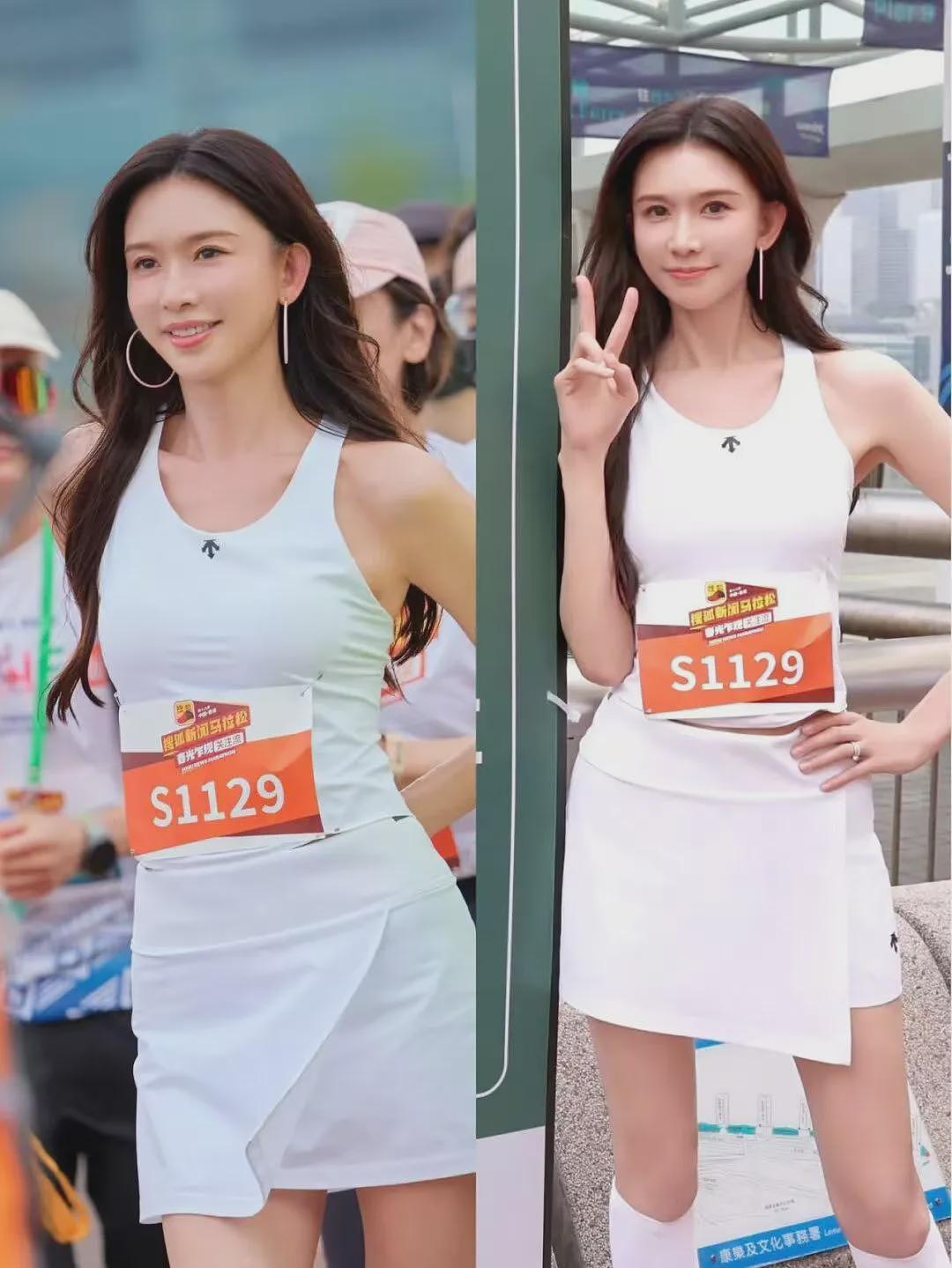 【美女】51岁林志玲跑马拉松，身材火辣状态超好，网友：被美晕了（组图） - 2