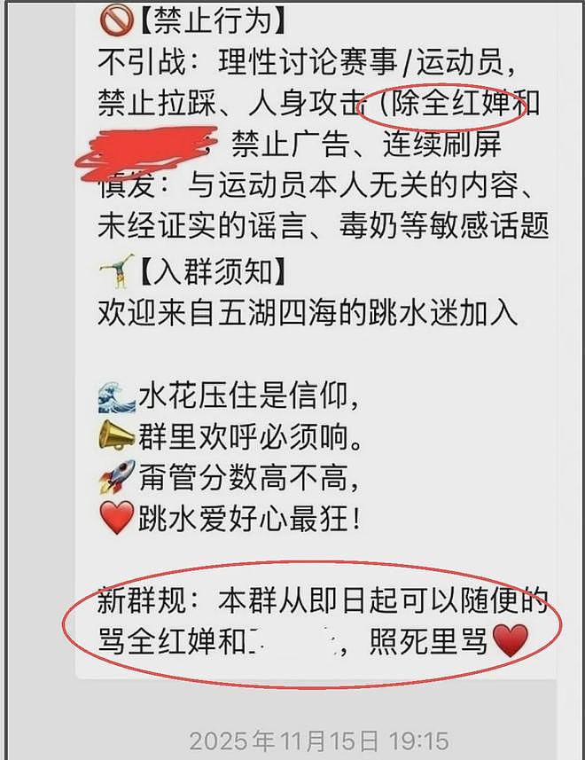 全红婵被霸凌事件进展，官媒发声谴责：群主和群成员都要担责受罚（组图） - 4