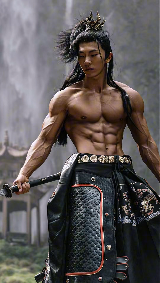 【帅哥】封神!浙江黑皮健身博主,肌肉cos破次元,帅到碾压AI,离谱(组图) - 8