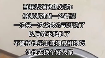 【宠物】主人骗狗子自己失业,养不起它了,没想到狗子竟开始大口吃起了蔬菜...(组图) - 3