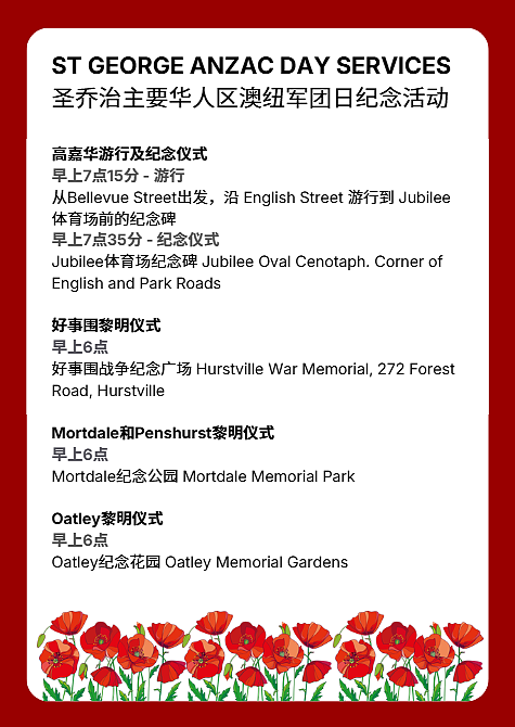 欢迎参加澳纽军团日黎明仪式观看市区游行(组图) - 7
