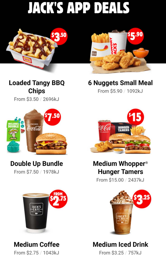 【Hungry Jack's】近期 优惠集锦(组图) - 4