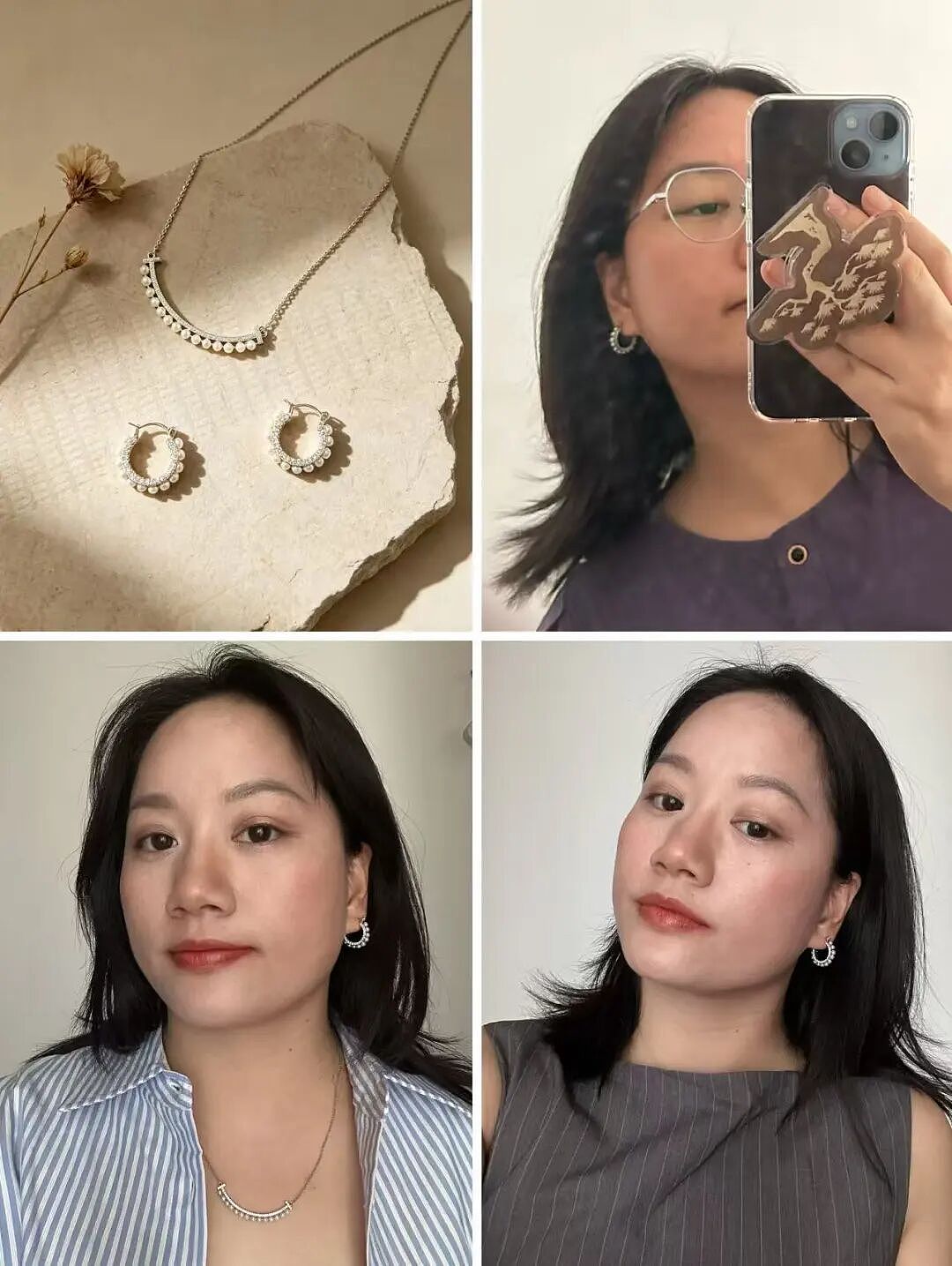 【时尚】百元首饰最值的一期！这4套小众、高级、好搭配！（组图） - 11
