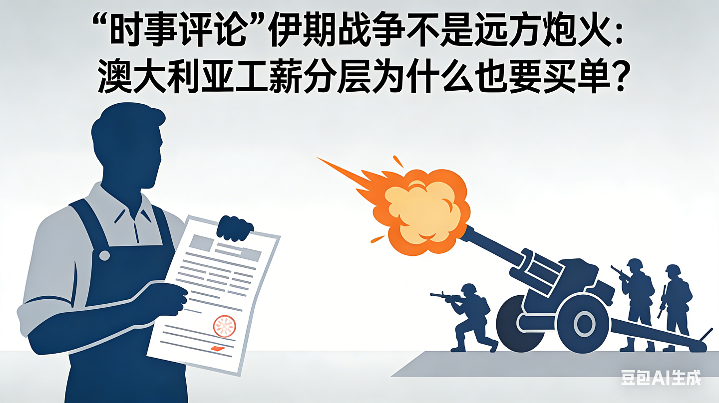 【时事评论】伊朗战争不是远方炮火：澳大利亚工薪阶层为什么也要买单？（图） - 1