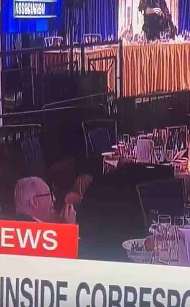 白宫记者晚宴枪击网疯传男子稳坐桌边淡定食沙律，不逃命原因曝光（组图） - 3