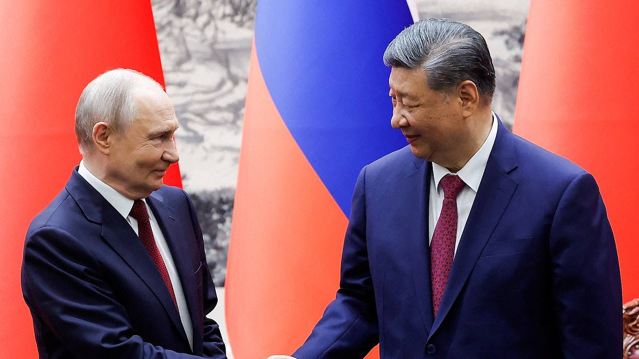 习近平设宴欢迎普京，两人茶叙！俄媒：享用北京烤鸭金华火腿（组图） - 1