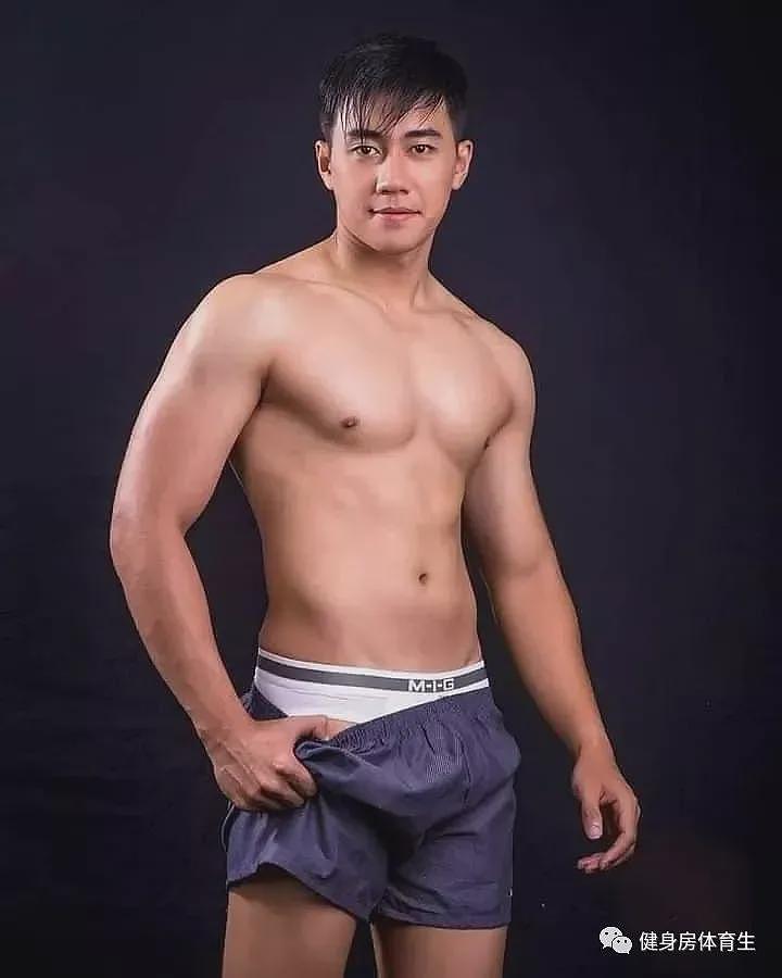 【帅哥】肉壮健身肌肉男，国民帅哥真可 - 5