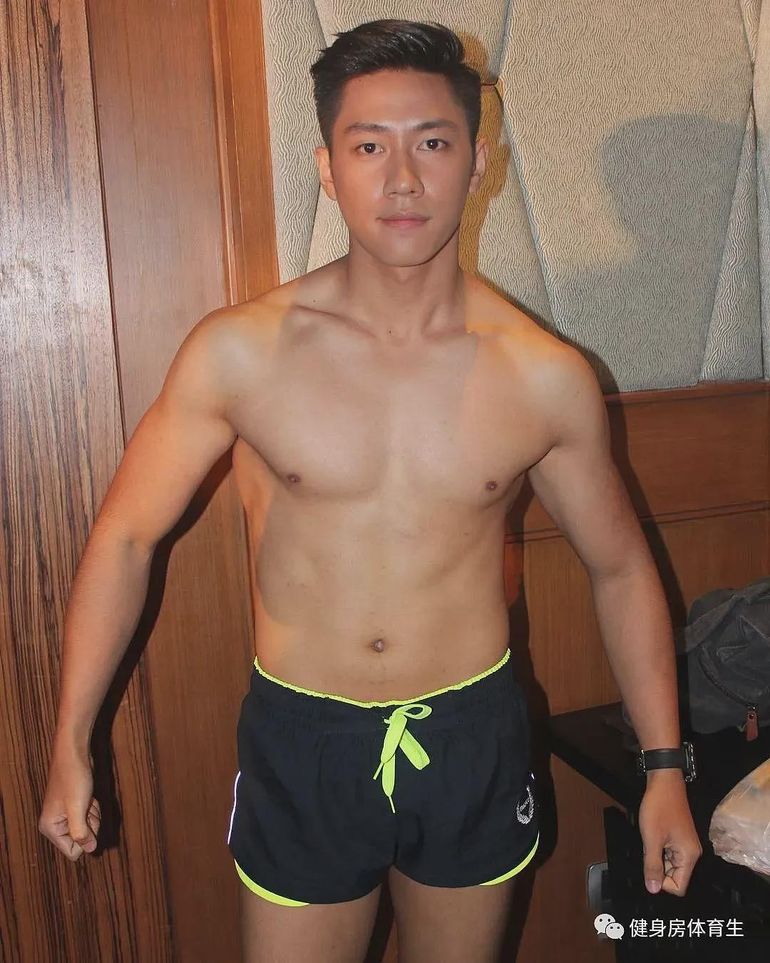 【帅哥】肉壮健身肌肉男，国民帅哥真可 - 12