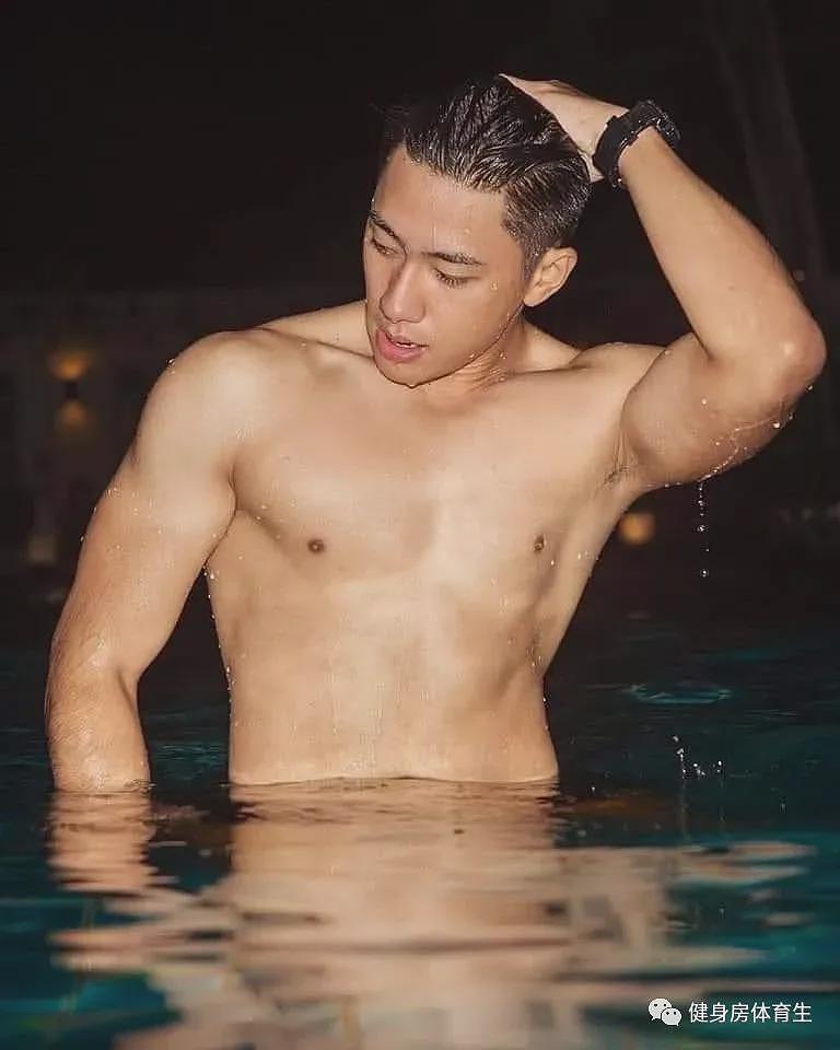 【帅哥】肉壮健身肌肉男，国民帅哥真可 - 15