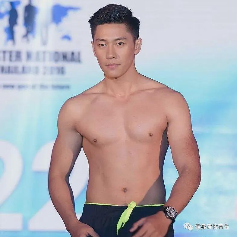 【帅哥】肉壮健身肌肉男，国民帅哥真可 - 13