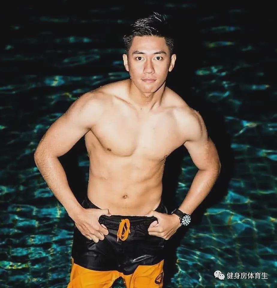 【帅哥】肉壮健身肌肉男，国民帅哥真可 - 9