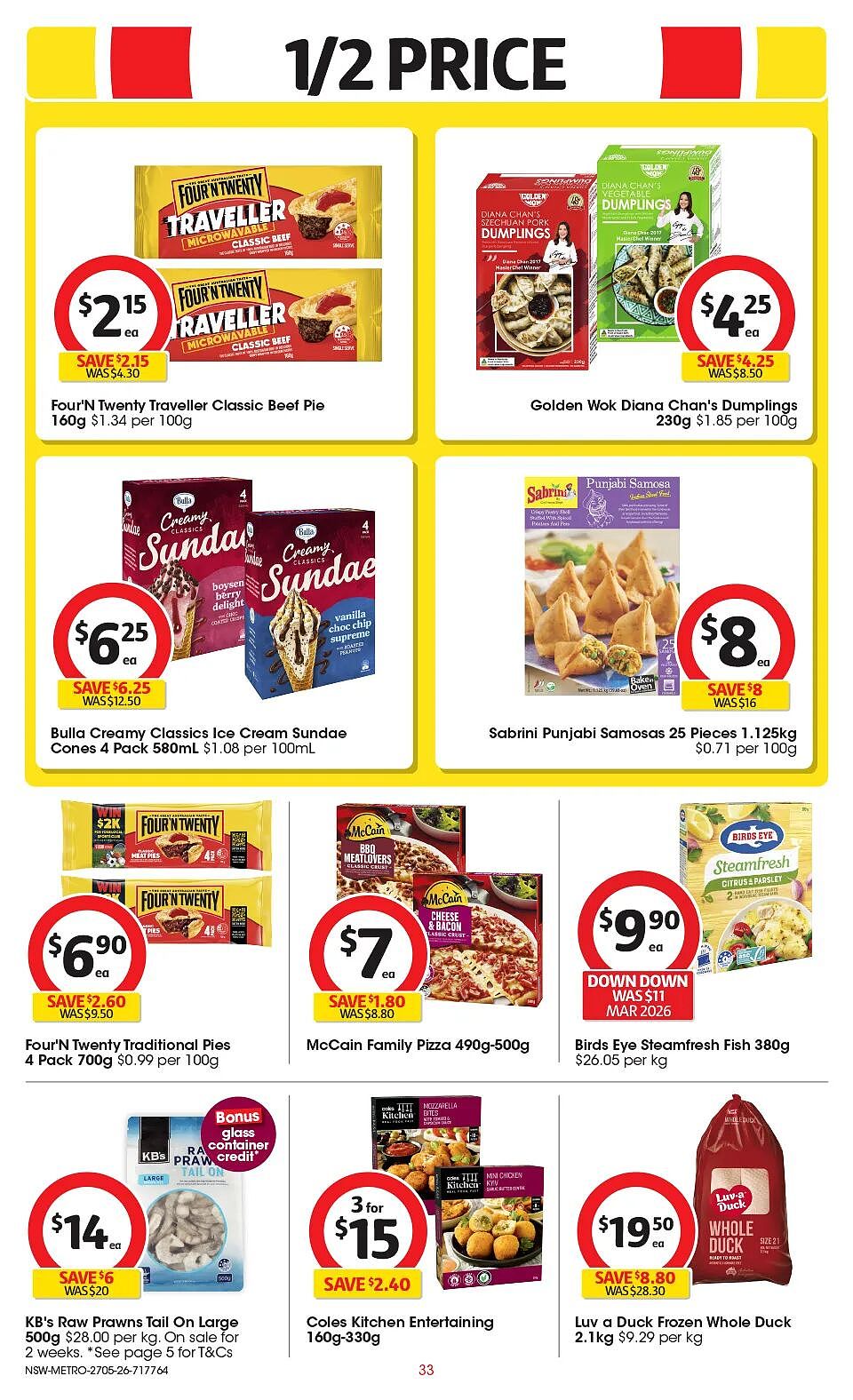 5月27日开始！Coles本周半价商品目录出炉！这样做立减10刀（组图） - 34