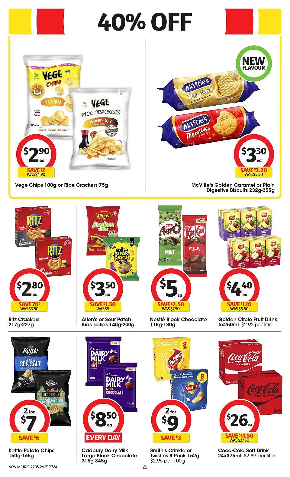 5月27日开始！Coles本周半价商品目录出炉！这样做立减10刀（组图） - 23