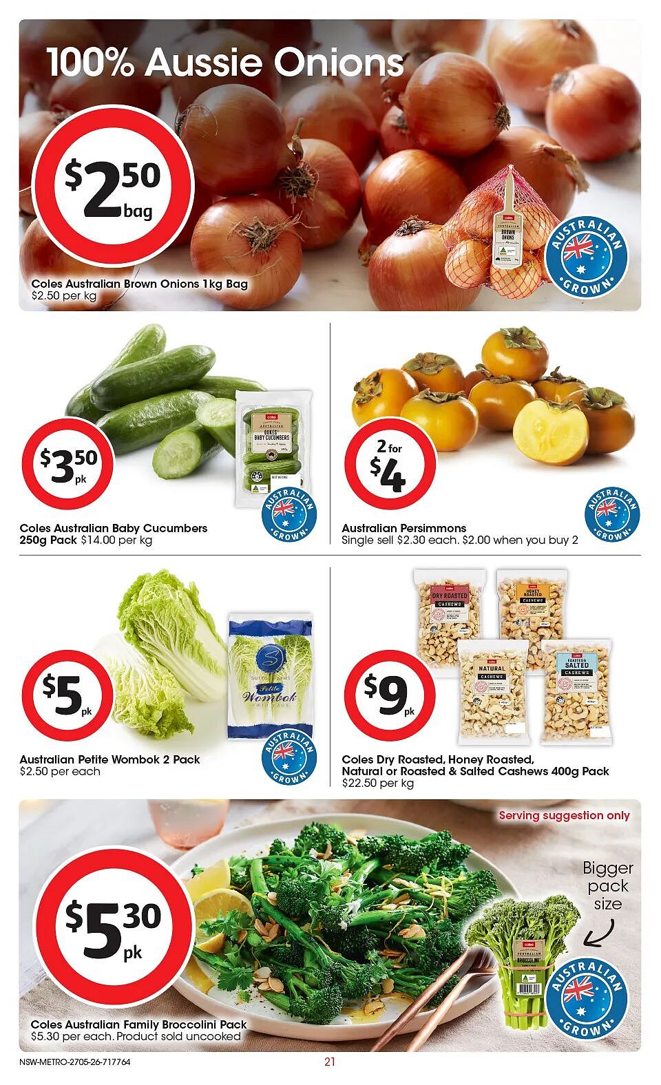 5月27日开始！Coles本周半价商品目录出炉！这样做立减10刀（组图） - 22