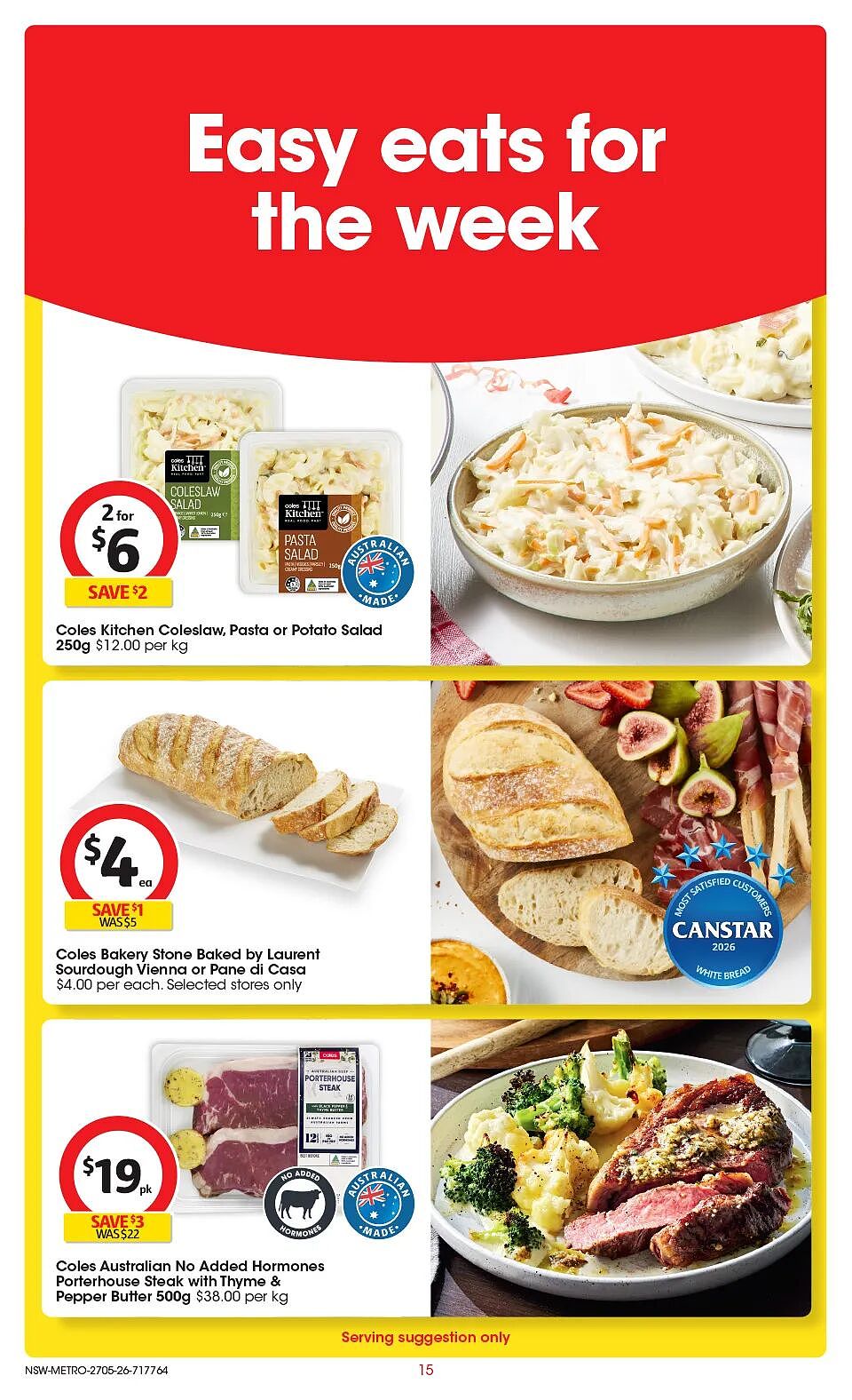 5月27日开始！Coles本周半价商品目录出炉！这样做立减10刀（组图） - 16