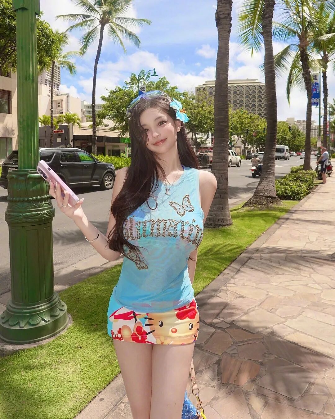 【美女】超绝女网红!身材哇哇好!(组图) - 7