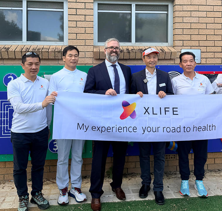 从健康到公益:X-Life华人跑团助力好事围公立小学(组图) - 4