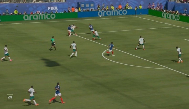 开门红！法国3-1塞内加尔，姆巴佩双响成法国队史射手王 - 35