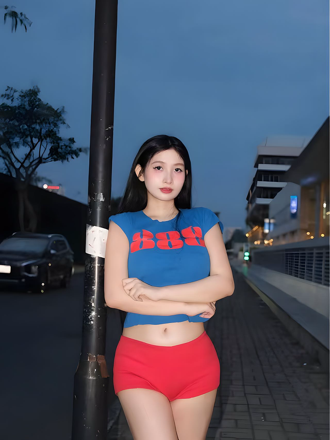 美女|都市晚风 暮色佳人(组图) - 1