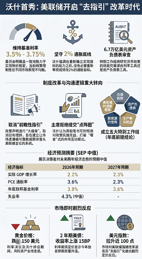 沃什首秀暗示鹰派转向，美股债遭“双杀”（附完整版问答）（组图） - 2