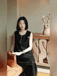 【时尚】今年流行“新中式小黑裙”，优雅极了！（组图）