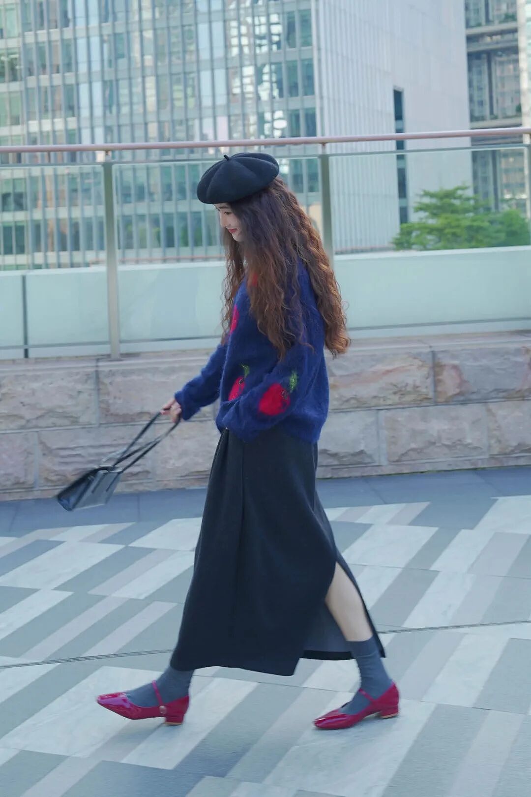冬天也想穿裙子！附不同温度的穿搭公式（组图） - 82