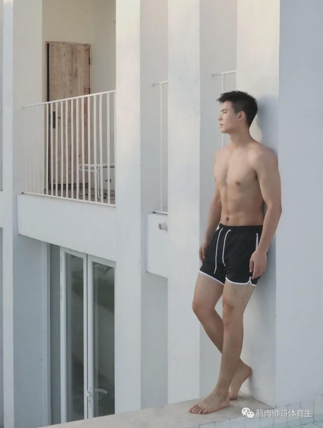【帅哥】肌肉帅哥,身材标准的健身男孩子 - 8