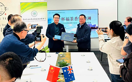 闽茶跨越重洋香飘悉尼——“闽茶海丝行”经贸代表团首站到访澳中茶文化交流促进联合总会(组图) - 13