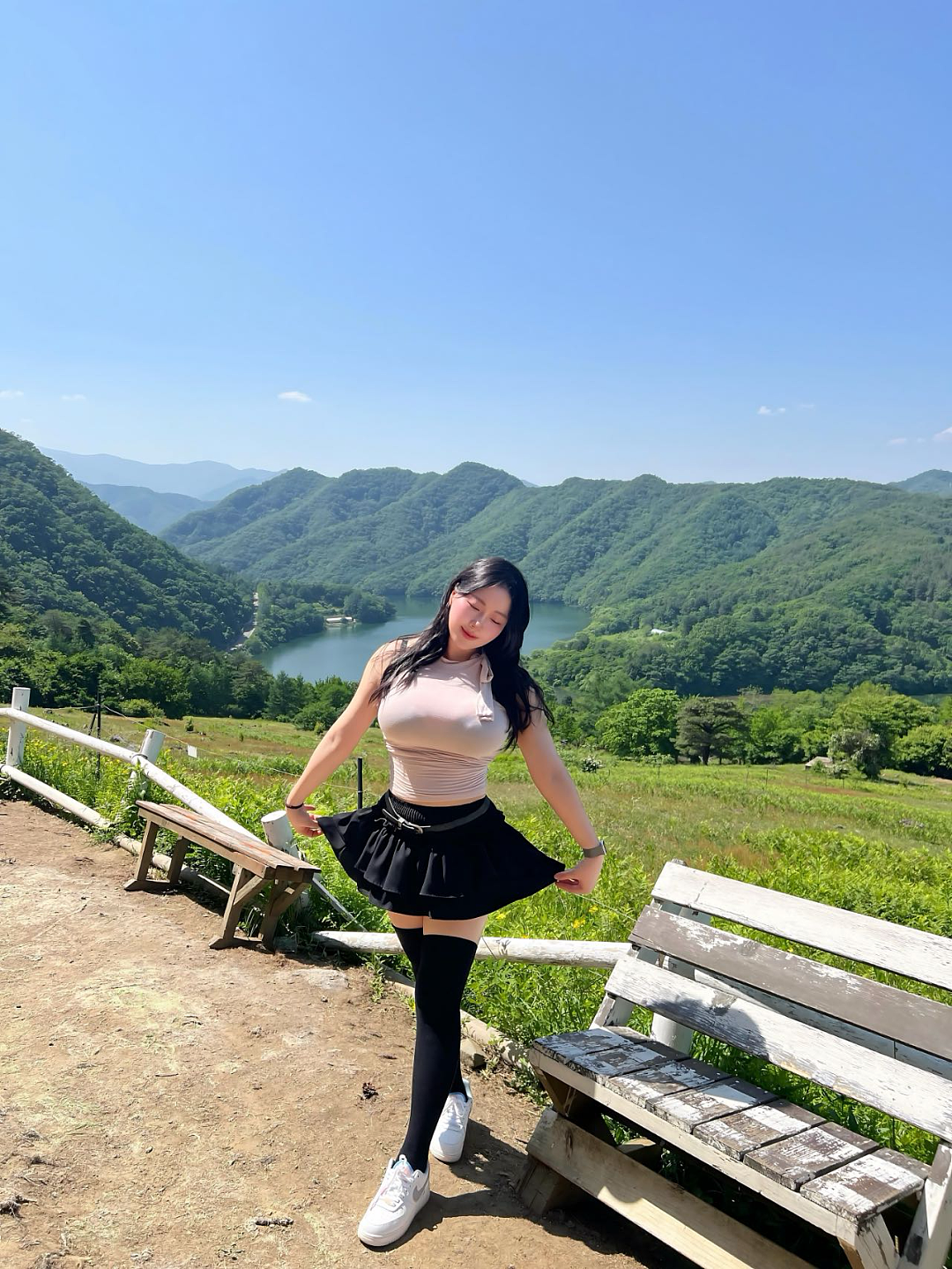 美女|山野纯欲 饱满曲线(组图) - 3