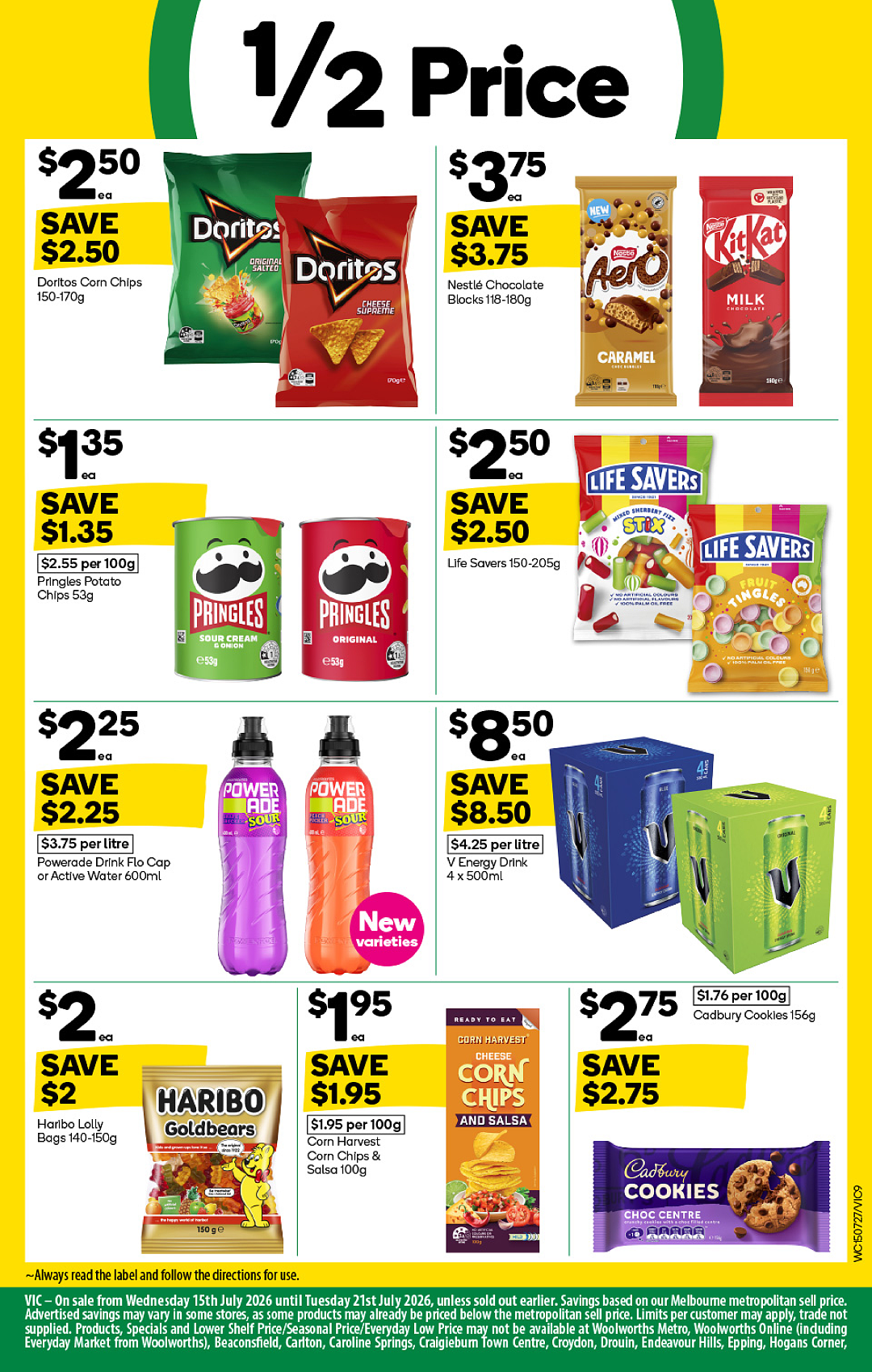 本周最新!澳洲各大超商特价商品一网打尽,大批好物骨折破半价!Woolworths、Coles、Aldi(组图) - 60