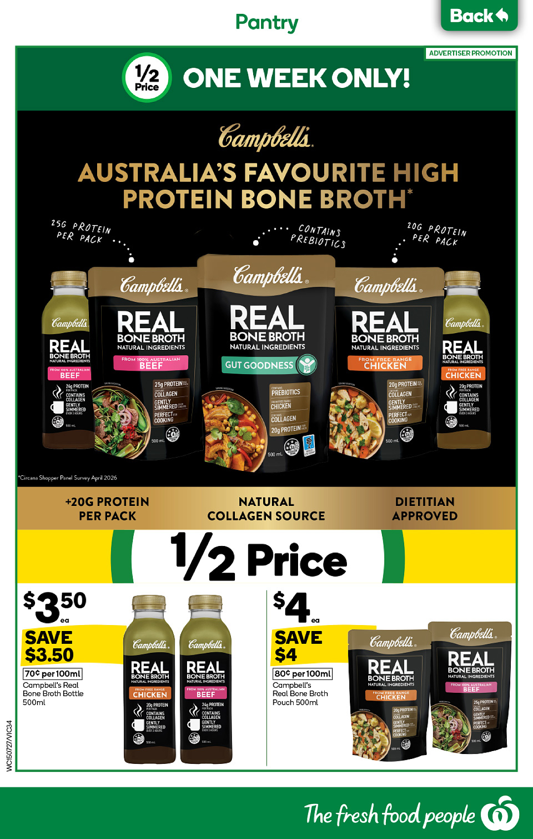 本周最新!澳洲各大超商特价商品一网打尽,大批好物骨折破半价!Woolworths、Coles、Aldi(组图) - 85