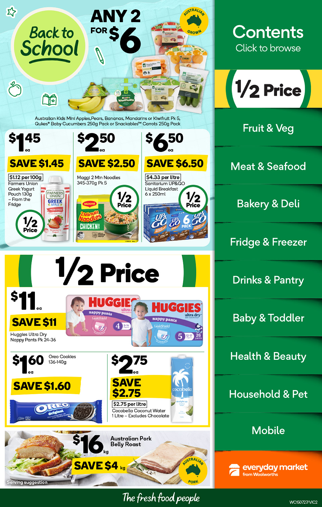本周最新!澳洲各大超商特价商品一网打尽,大批好物骨折破半价!Woolworths、Coles、Aldi(组图) - 53
