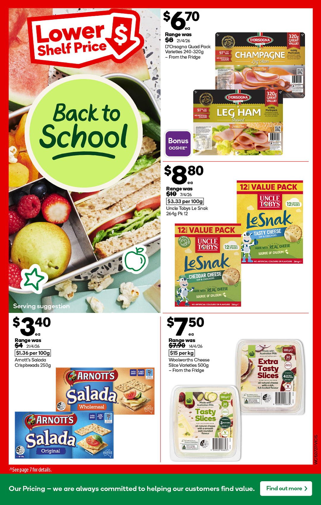 本周最新!澳洲各大超商特价商品一网打尽,大批好物骨折破半价!Woolworths、Coles、Aldi(组图) - 66