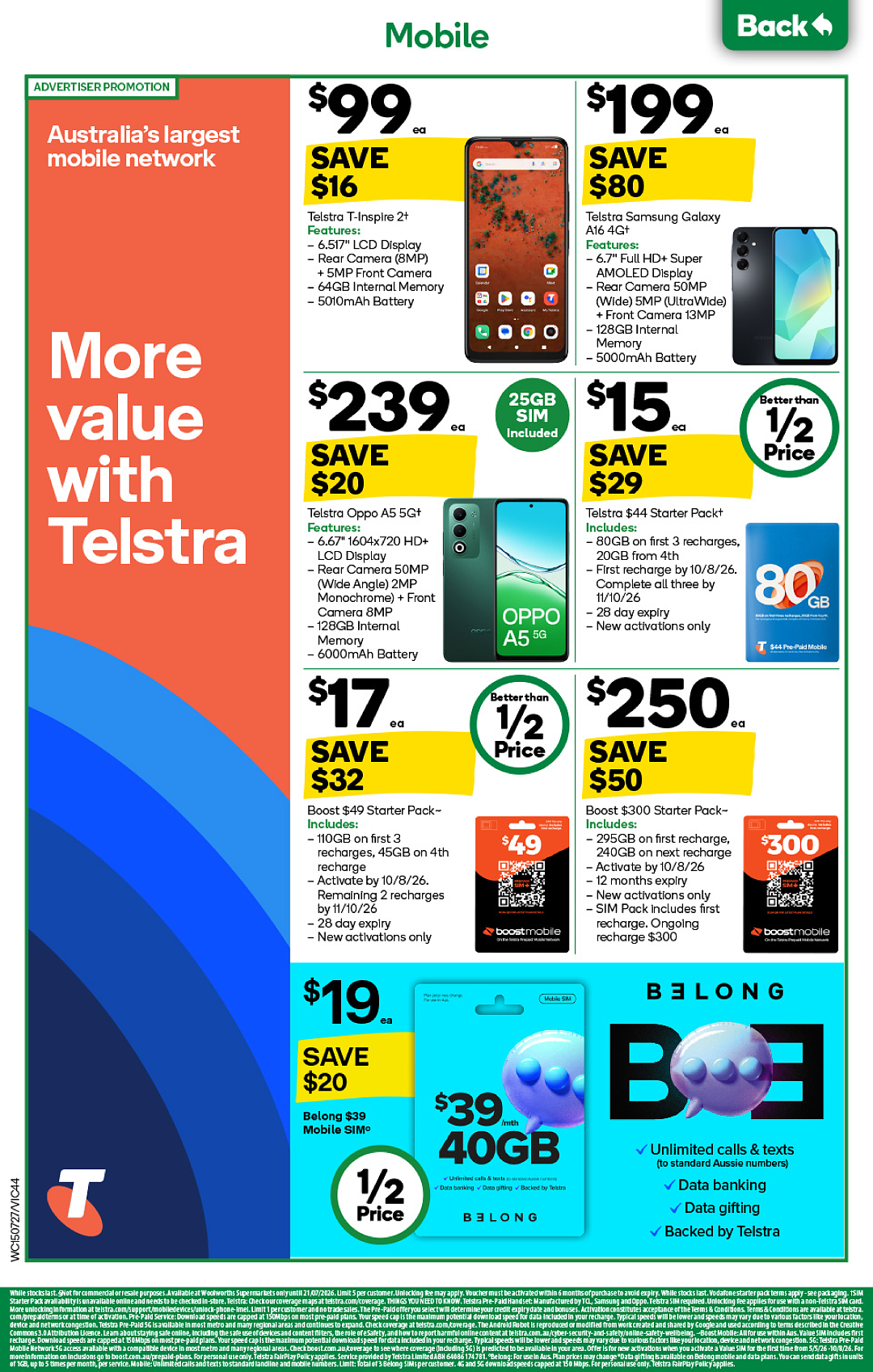 本周最新!澳洲各大超商特价商品一网打尽,大批好物骨折破半价!Woolworths、Coles、Aldi(组图) - 95