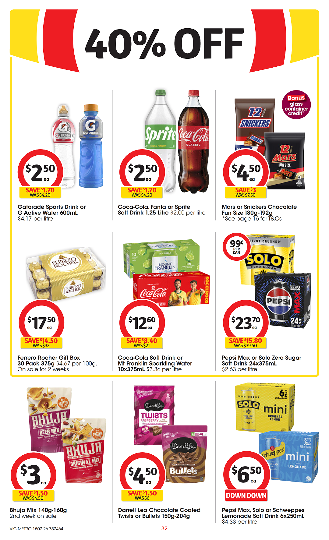 本周最新!澳洲各大超商特价商品一网打尽,大批好物骨折破半价!Woolworths、Coles、Aldi(组图) - 32