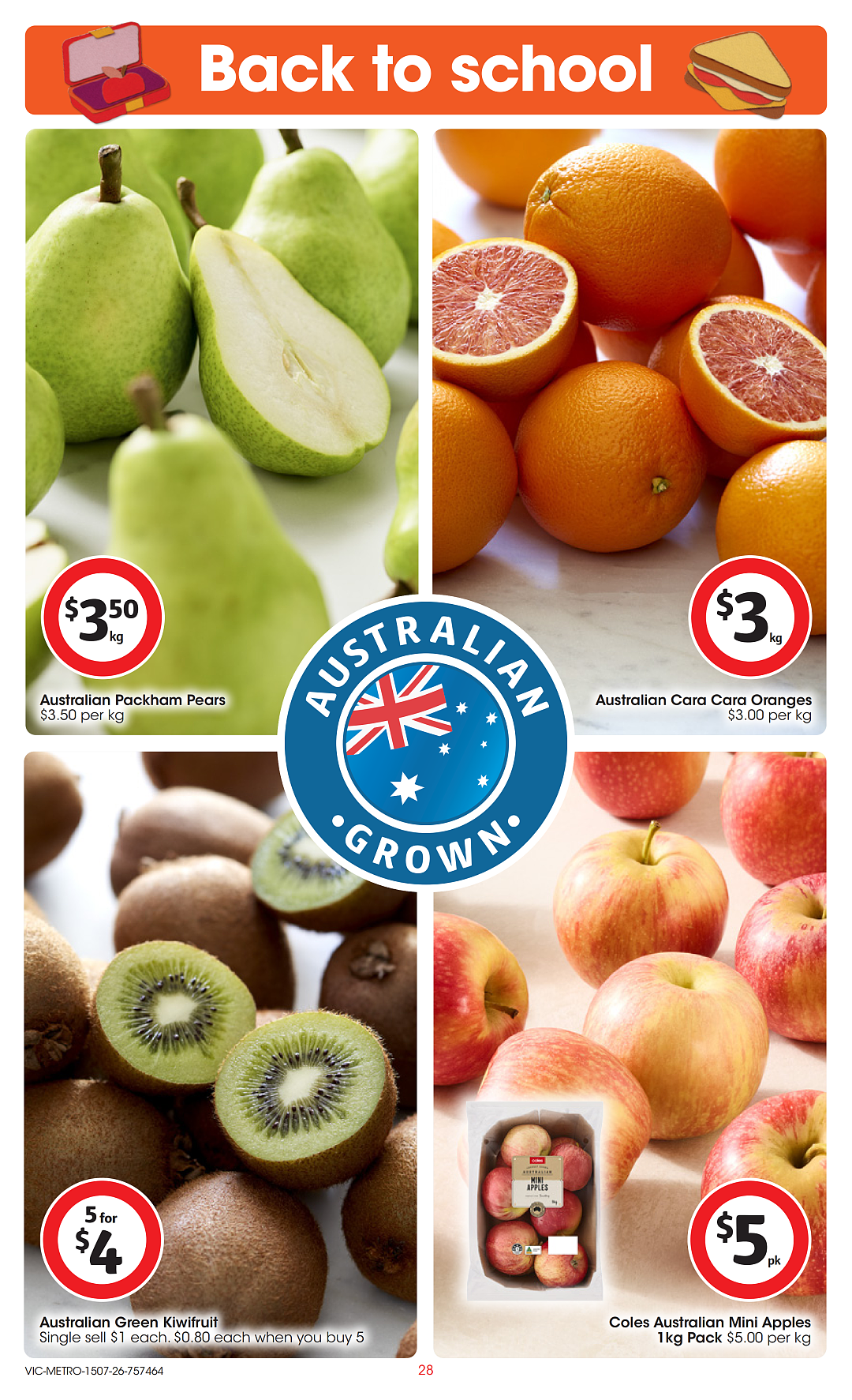 本周最新!澳洲各大超商特价商品一网打尽,大批好物骨折破半价!Woolworths、Coles、Aldi(组图) - 28