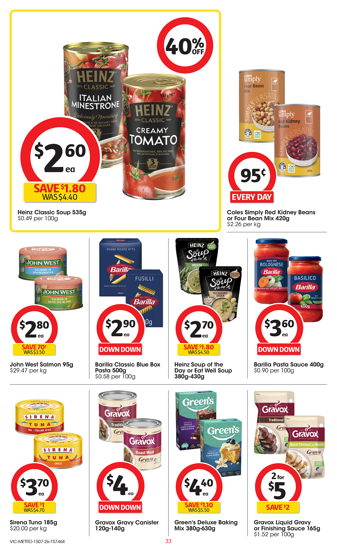 本周最新!澳洲各大超商特价商品一网打尽,大批好物骨折破半价!Woolworths、Coles、Aldi(组图) - 33
