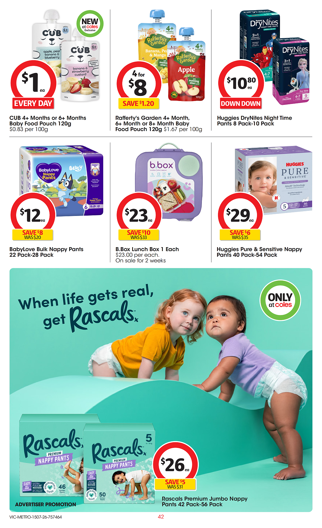 本周最新!澳洲各大超商特价商品一网打尽,大批好物骨折破半价!Woolworths、Coles、Aldi(组图) - 42