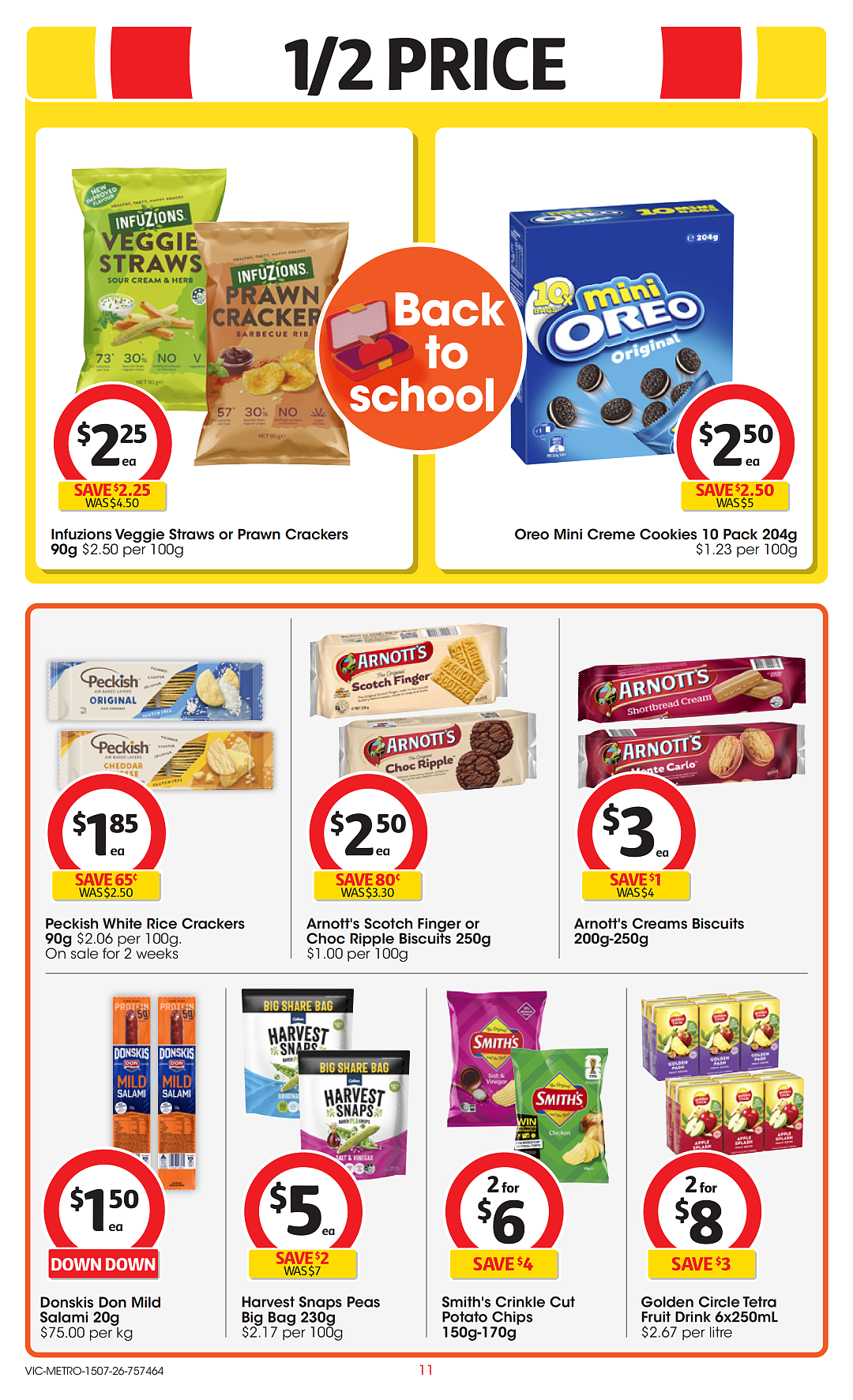 本周最新!澳洲各大超商特价商品一网打尽,大批好物骨折破半价!Woolworths、Coles、Aldi(组图) - 11