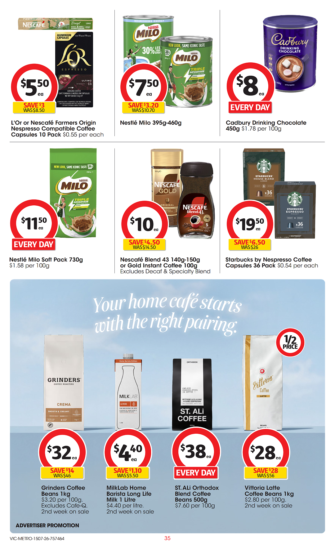 本周最新!澳洲各大超商特价商品一网打尽,大批好物骨折破半价!Woolworths、Coles、Aldi(组图) - 35