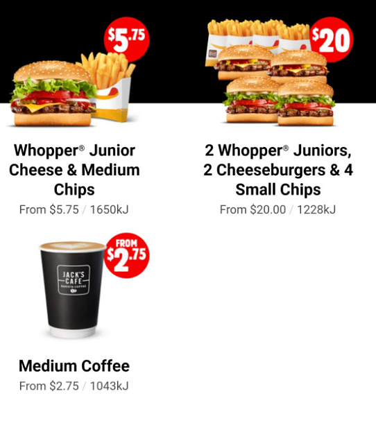 双汉堡5.5刀!【Hungry Jack's】近期特价集锦(组图) - 4