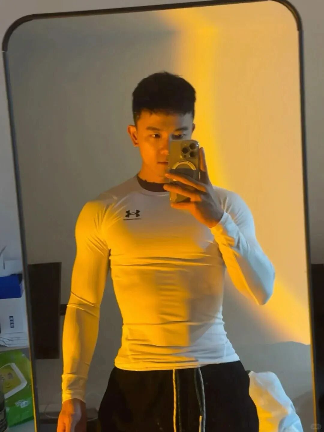 【帅哥】南京黑皮肌肉男大很出圈(组图) - 11